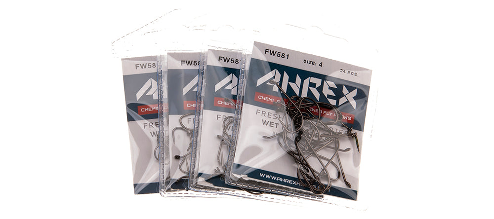AHREX Hooks - Wet Fly Barbless FW581 - Sportinglife Turangi